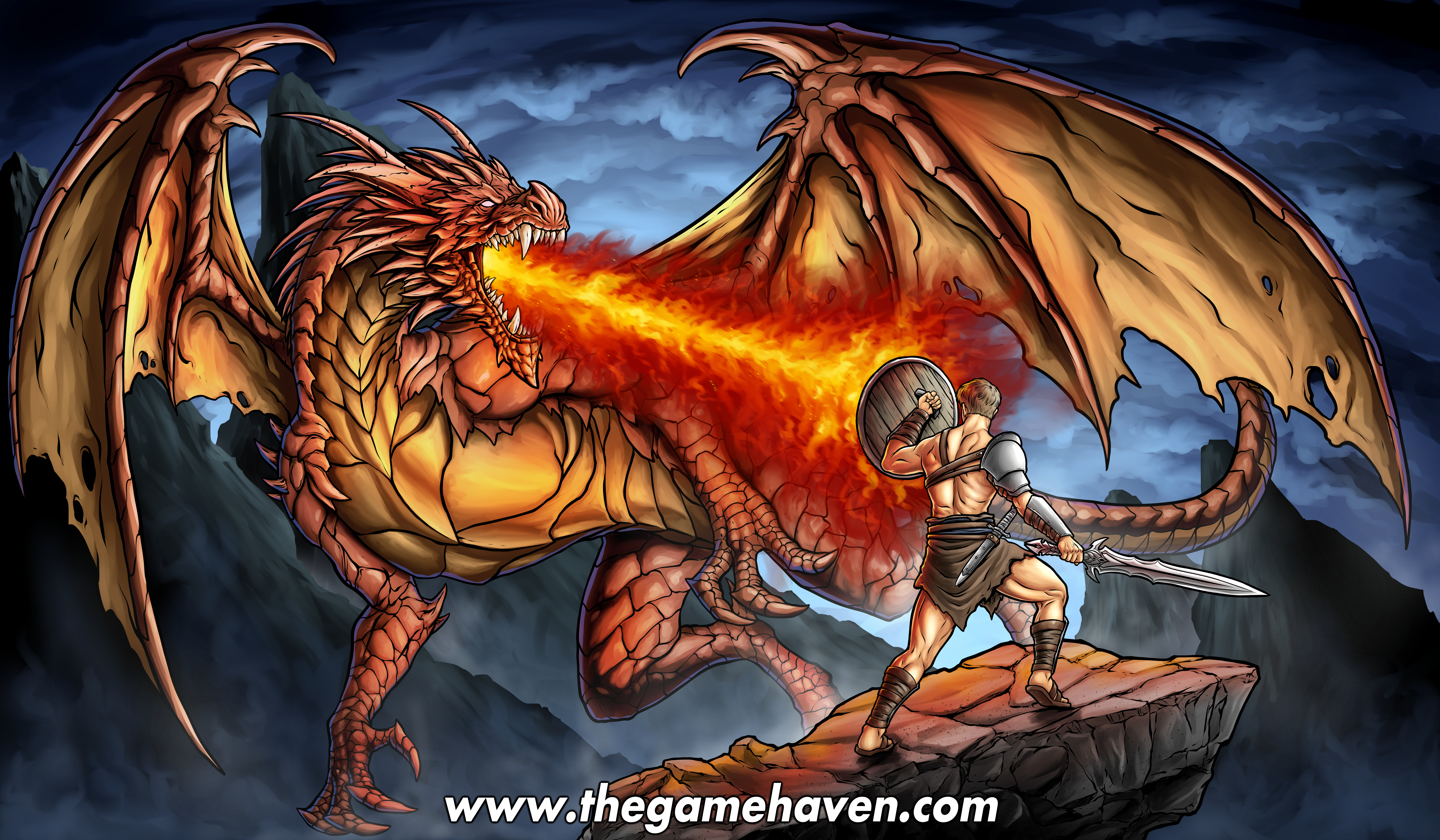 TGH Dragonslayer Playmat